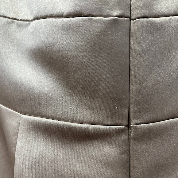 Hailey Paige Occasions Silver Bridesmaid/Event Dress Size 12 Never Worn - Picture 3 of 8